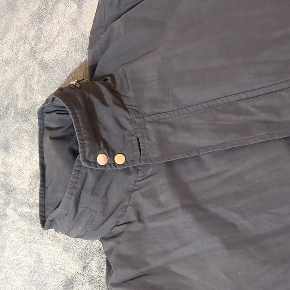 JOHN VARVATOS USA Men’s  Black  Jacket Size S/M Classic Full Zip and buttons - Picture 8 of 14